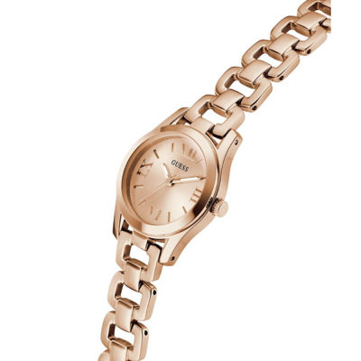 GUESS Women 28mm Rose Gold Case & Recycled Steel Watch (GW0927L4) 3