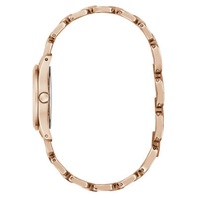 GUESS Women 28mm Rose Gold Case & Recycled Steel Watch (GW0927L4) 4