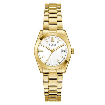GUESS Women 32mm Gold Case & Recycled Steel Watch (GW0934L2) 1