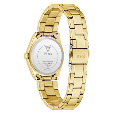 GUESS Women 32mm Gold Case & Recycled Steel Watch (GW0934L2) 2