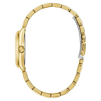 GUESS Women 32mm Gold Case & Recycled Steel Watch (GW0934L2) 4