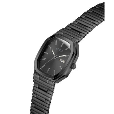 GUESS Men 35mm Black Case & Stainless Steel Watch (GW0978G4) 3