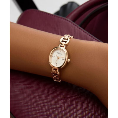 GUESS Women 21mm Rose Gold Case & Recycled Steel Watch (GW0982L3) 5