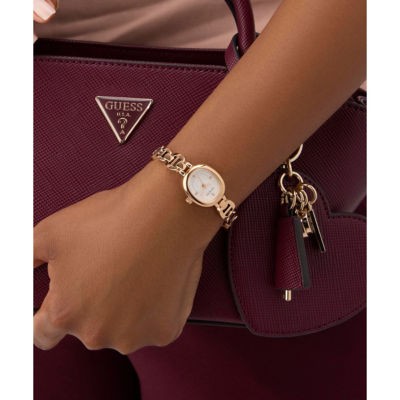 GUESS Women 21mm Rose Gold Case & Recycled Steel Watch (GW0982L3) 6