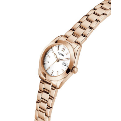 GUESS Women 32mm Rose Gold Case & Recycled Steel Watch (GW0934L4) 3