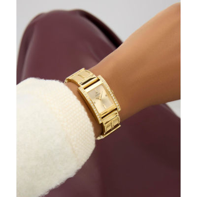 GUESS Women 20mm Gold Case & Recycled Steel Watch (GW0939L2) 6