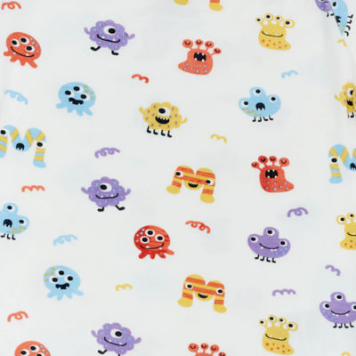 Not Too Big Monster Romper - 3 Pack (0-3M) 5