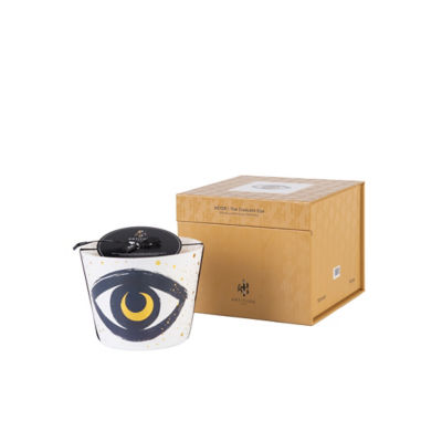 Artitude Home NOOR The Crescent Eye (Blackcurrant-Rose-Patchouli) Scented Glass Candle 3