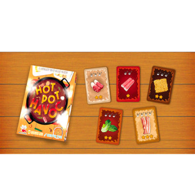 CAPITAL GAINS STUDIO Hotpot Havoc Card Game 3