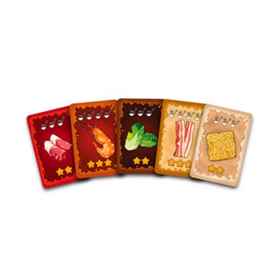 CAPITAL GAINS STUDIO Hotpot Havoc Card Game 4