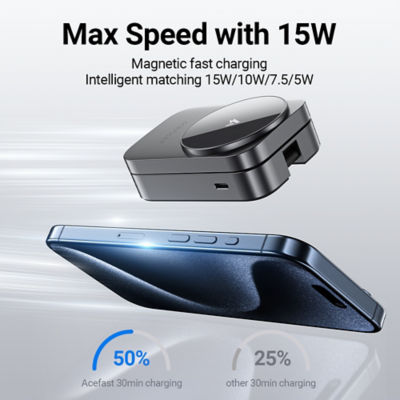 Acefast 3-in-1 Magnetic Charger 22.5W Max Foldable Wireless Charging Station E22 5