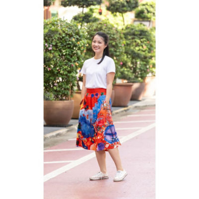 JOURNEY THE INFINITE WITHIN COLLECTION - GATHERED SKIRT 2
