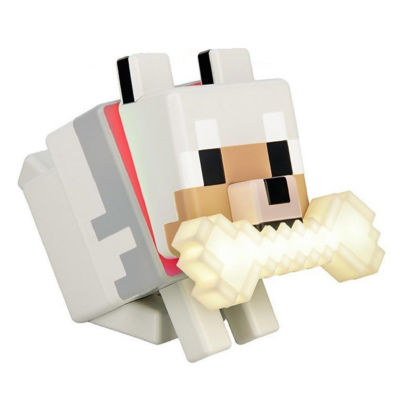 Paladone Minecraft Wolf GloBuddies Light 1