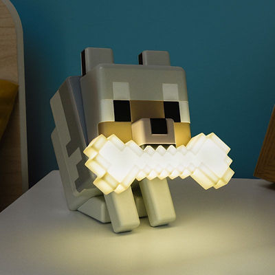 Paladone Minecraft Wolf GloBuddies Light 3