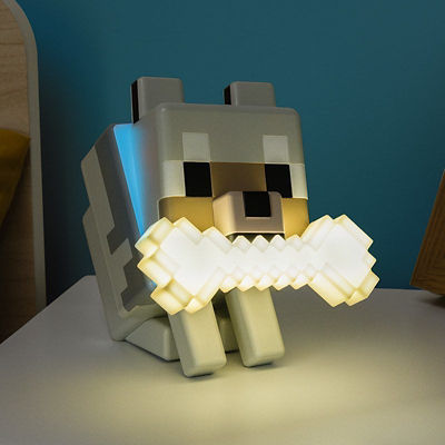Paladone Minecraft Wolf GloBuddies Light 4