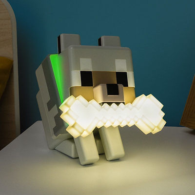 Paladone Minecraft Wolf GloBuddies Light 5
