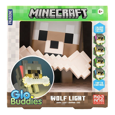 Paladone Minecraft Wolf GloBuddies Light 9