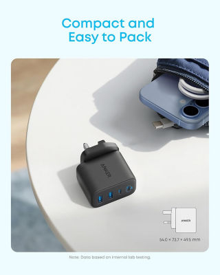 Anker Zolo USB C Charger 50W 4-Port Wall Adapter A121E 5