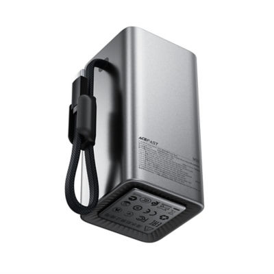 Acefast 3C Power Bank 20000mAh PD 100W with Built-In USB-C Cable M33 3