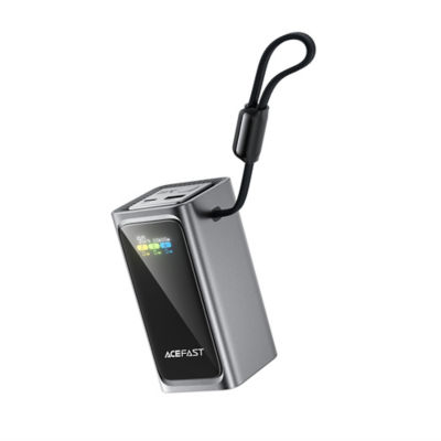 Acefast 3C Power Bank 20000mAh PD 100W with Built-In USB-C Cable M33 5