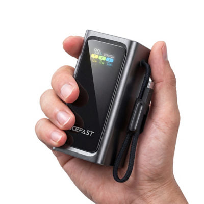 Acefast 3C Power Bank 20000mAh PD 100W with Built-In USB-C Cable M33 6