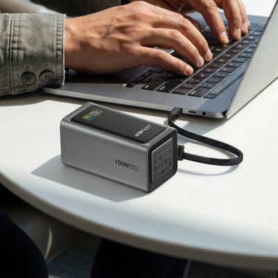 Acefast 3C Power Bank 20000mAh PD 100W with Built-In USB-C Cable M33 8