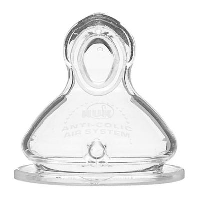 NUK Premium Choice Silicone Teat 2/pack (6M+) - Flow Control 3