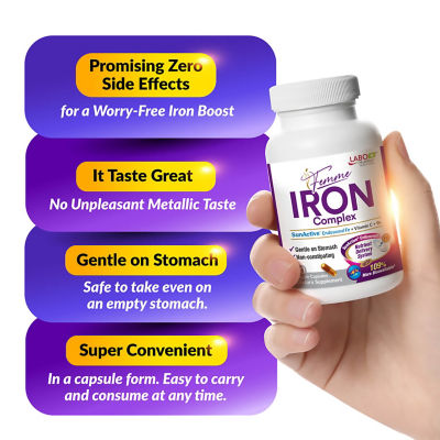 LABO NUTRITION [Bundle of 2] LABO Nutrition Femme Iron Complex 90s 4