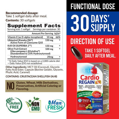 LABO NUTRITION [Bundle of 2] LABO Nutrition CardioREGAIN EX 30s 10