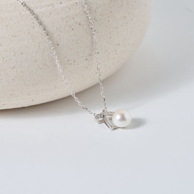 Pearly Lustre Top Grade Freshwater Pearl Necklace WN00737 | X Collection 2