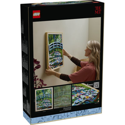 LEGO Art 31220 Claude Monet – Bridge over a Pond of Water Lilies 2