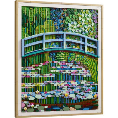 LEGO Art 31220 Claude Monet – Bridge over a Pond of Water Lilies 3