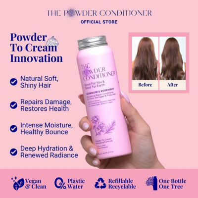 The Powder Shampoo [Bundle] Hydrating Shampoo 70g + Nourishing Repair Conditioner 70g 14