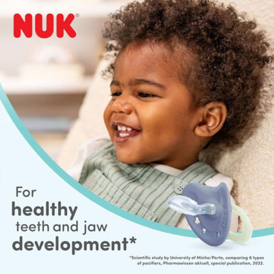 NUK Signature Silicone Soother Pacifier D&N 2pcs/box (18-36M) 6