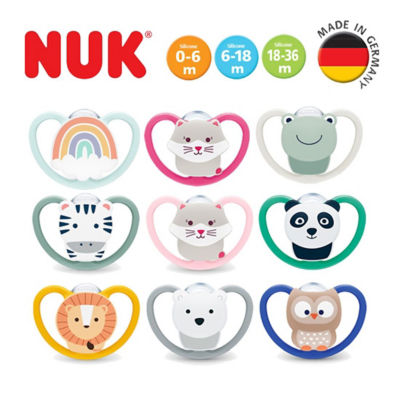 NUK Space Silicone Soother Pacifier 1pc/box (6-18M) 3