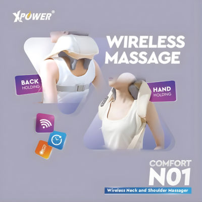 XPower Comfort N01 Wireless Neck and Shoulder Massager 6