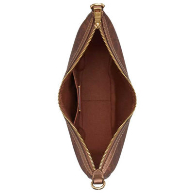 Buy COACH Aria Shoulder Bag In Signature Canvas Brown/Copper CCL27