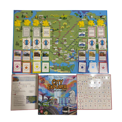 Mind Games City Explorer Board Game: The Lion City Edition 3