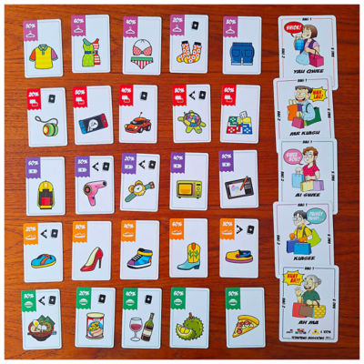 ORIGAME Shop Until You Drop Lah! Card Game 4