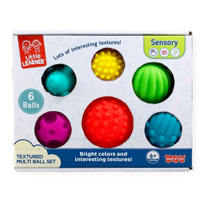  Hap-P-Kid Hap-P-Kid Little Learner Textured Sensory Soft Ball Set - 6pcs 4