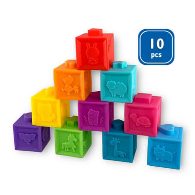  Hap-P-Kid Hap-P-Kid Little Learner Soft Building Blocks 6