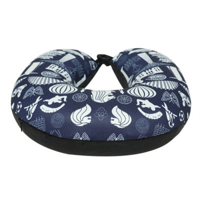 TRAVEL BLUE MEMORY FOAM PILLOW 3