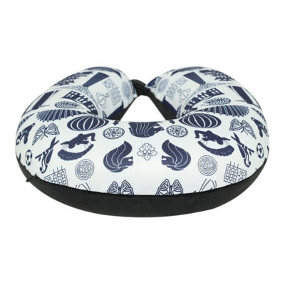 TRAVEL BLUE MEMORY FOAM PILLOW 8