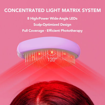 FOREO 斐珞尔 FLIP™ 霓彩光愈顺发梳(轻享版) 梦幻紫 4