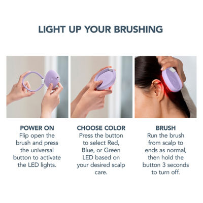 FOREO 斐珞尔 FLIP™ 霓彩光愈顺发梳(轻享版) 梦幻紫 8