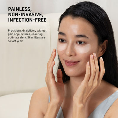 FOREO FAQ Microneedling Anti-Wrinkle Hyaluronic Acid Patches For Under Eyes 6
