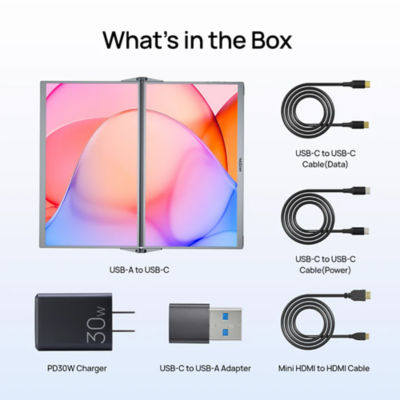 ARZOPA E1 Dual Screen 15.6" Portable Monitor 6