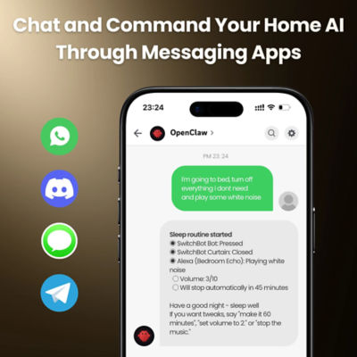 SwitchBot AI Hub Smart Home Control Center WiFi IR Remote 3