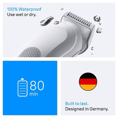 Braun Body Groomer Series 3 BG3530 +3 Grooming Tools 6