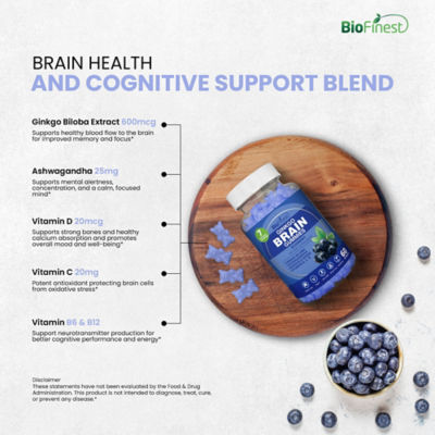 Biofinest銀杏葉腦部軟糖補充劑 7